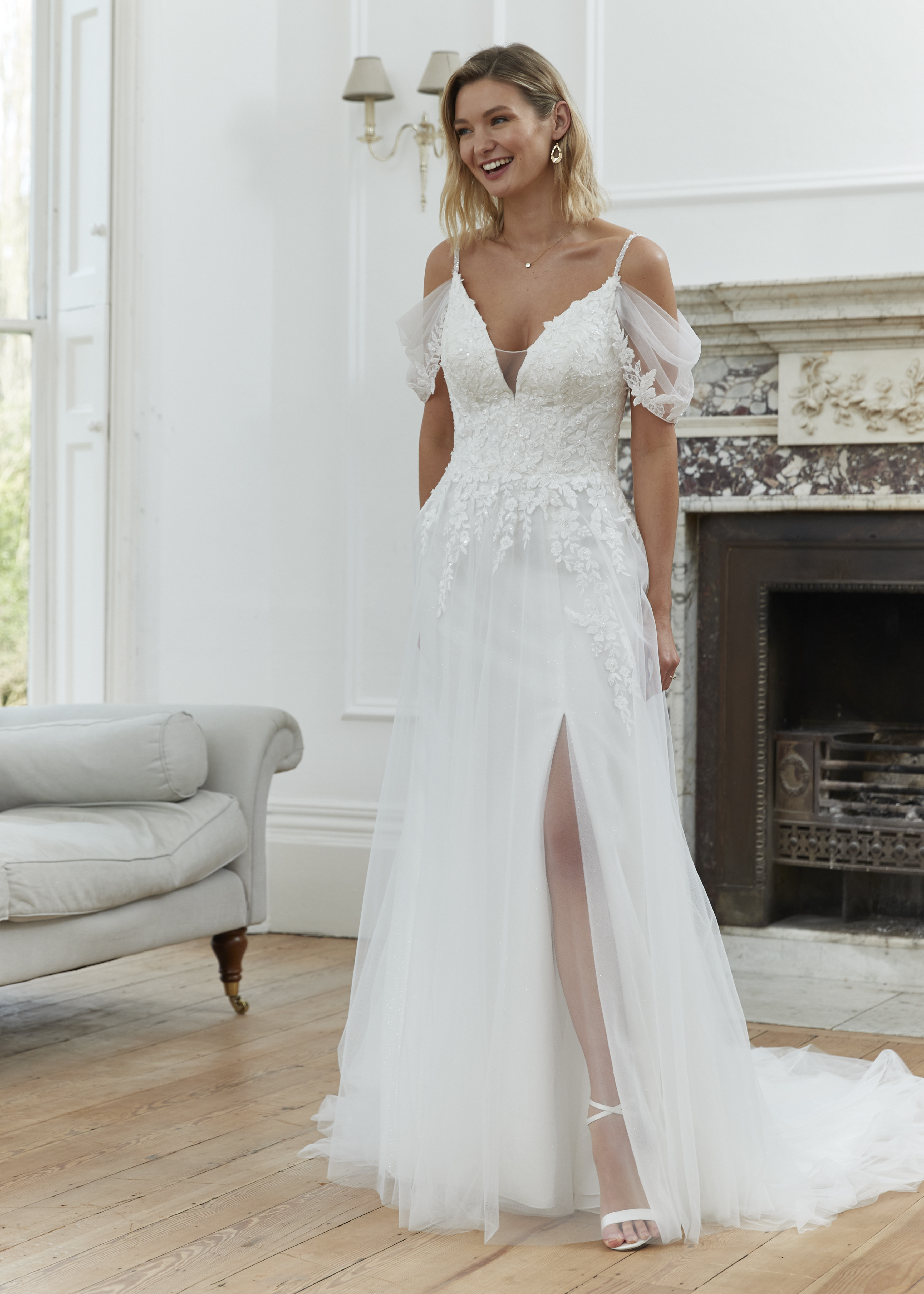 sachin and babi light blue dress Dramatic ballgowns, soft pastel florals and butterfly lace, blush tulle,  flowing chiffon, allover lace  so may varied styles of wedding gowns in  our collection at Ava Laurnne Bride , follow